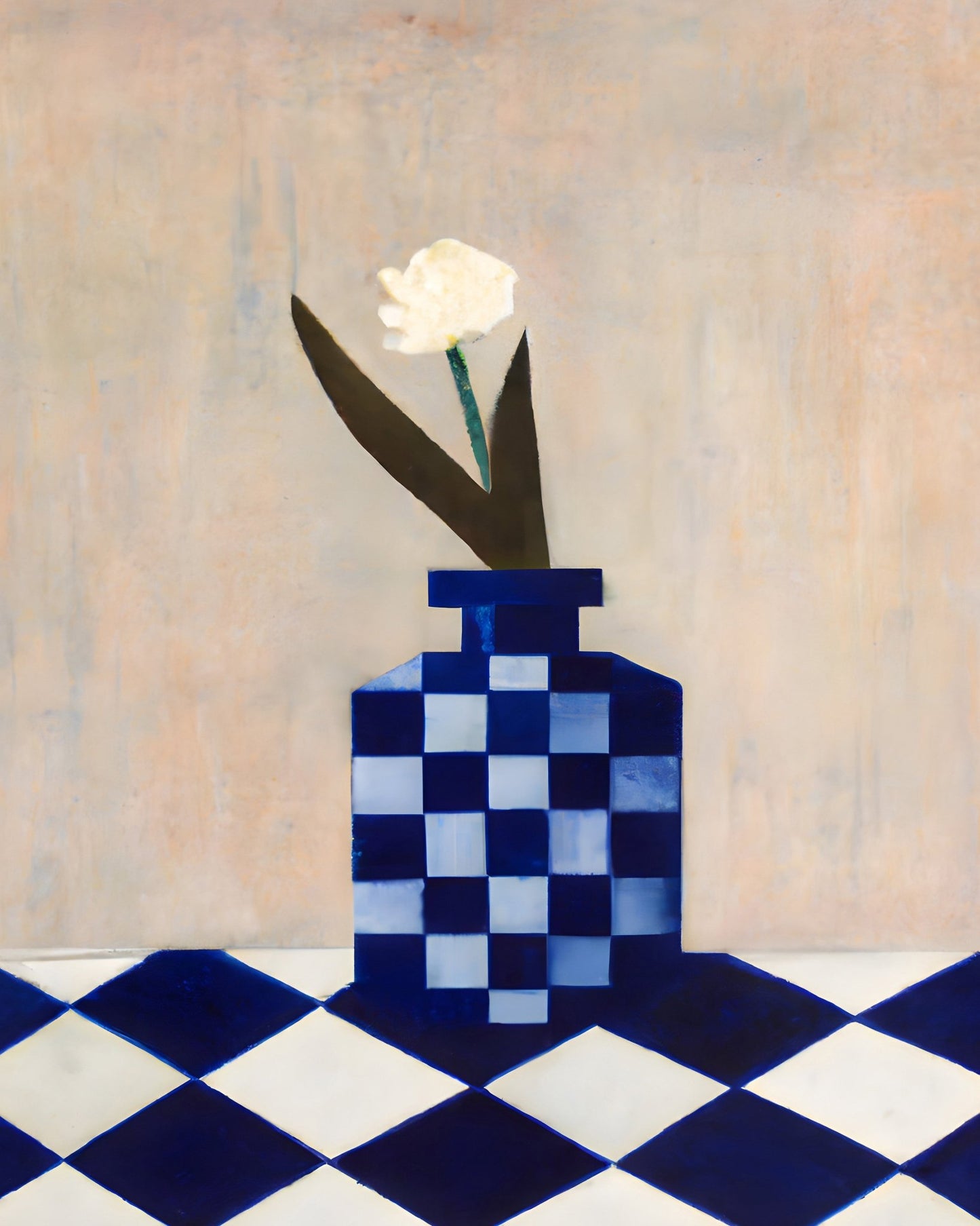 Checker Vase
