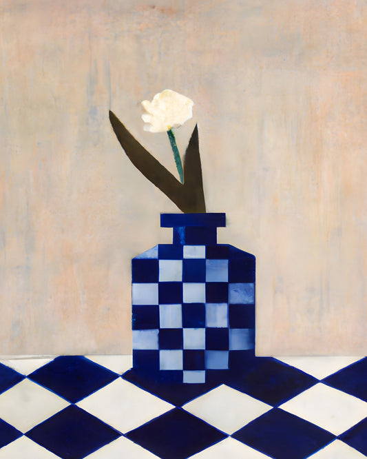 Checker Vase