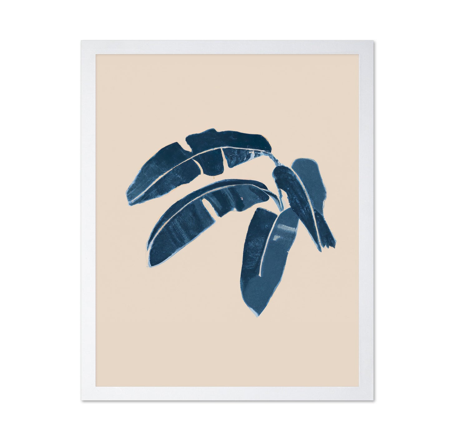 Indigo Palm Leaves