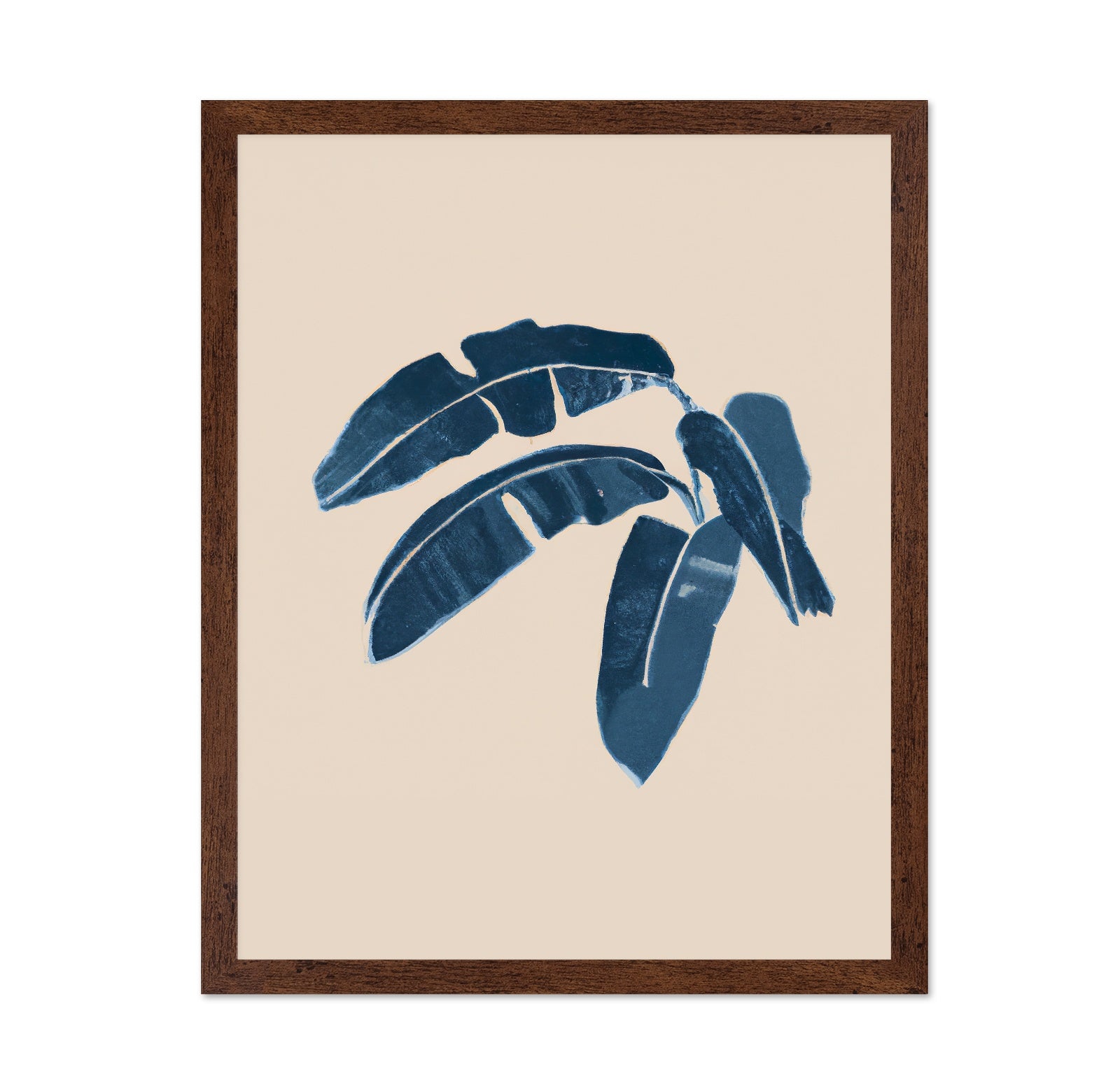 Indigo Palm Leaves