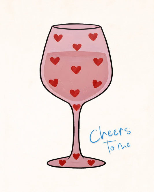 Cheers Wine Glass No2