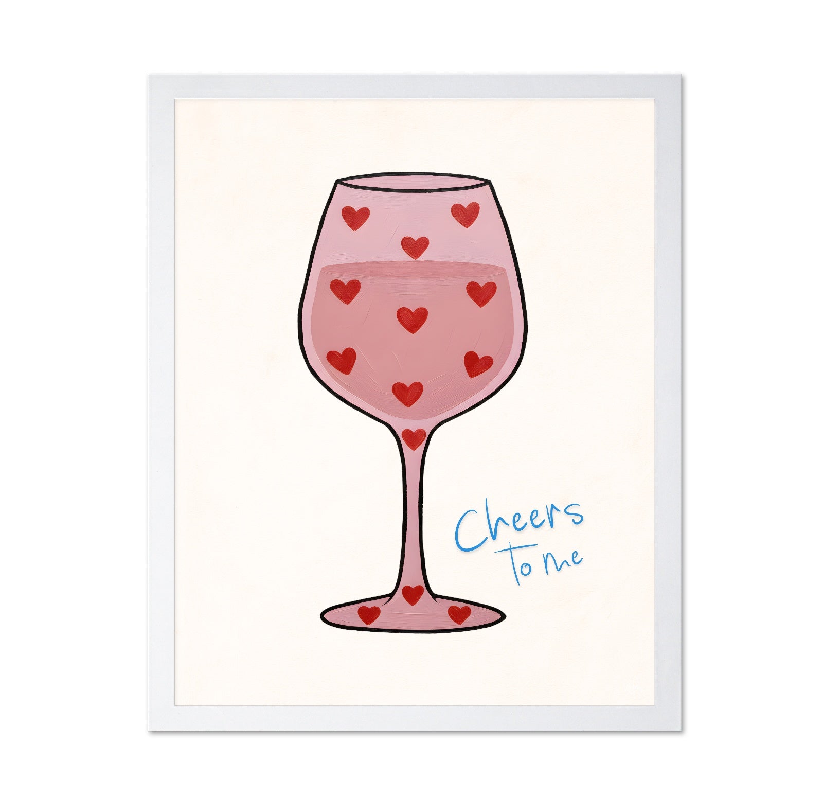 Cheers Wine Glass No2