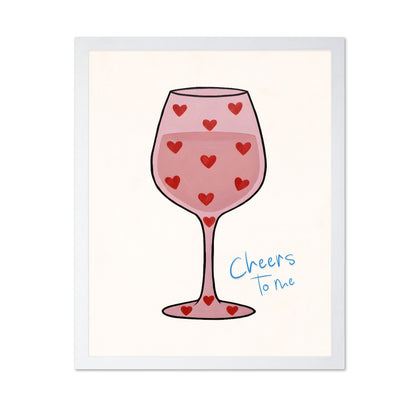 Cheers Wine Glass No2