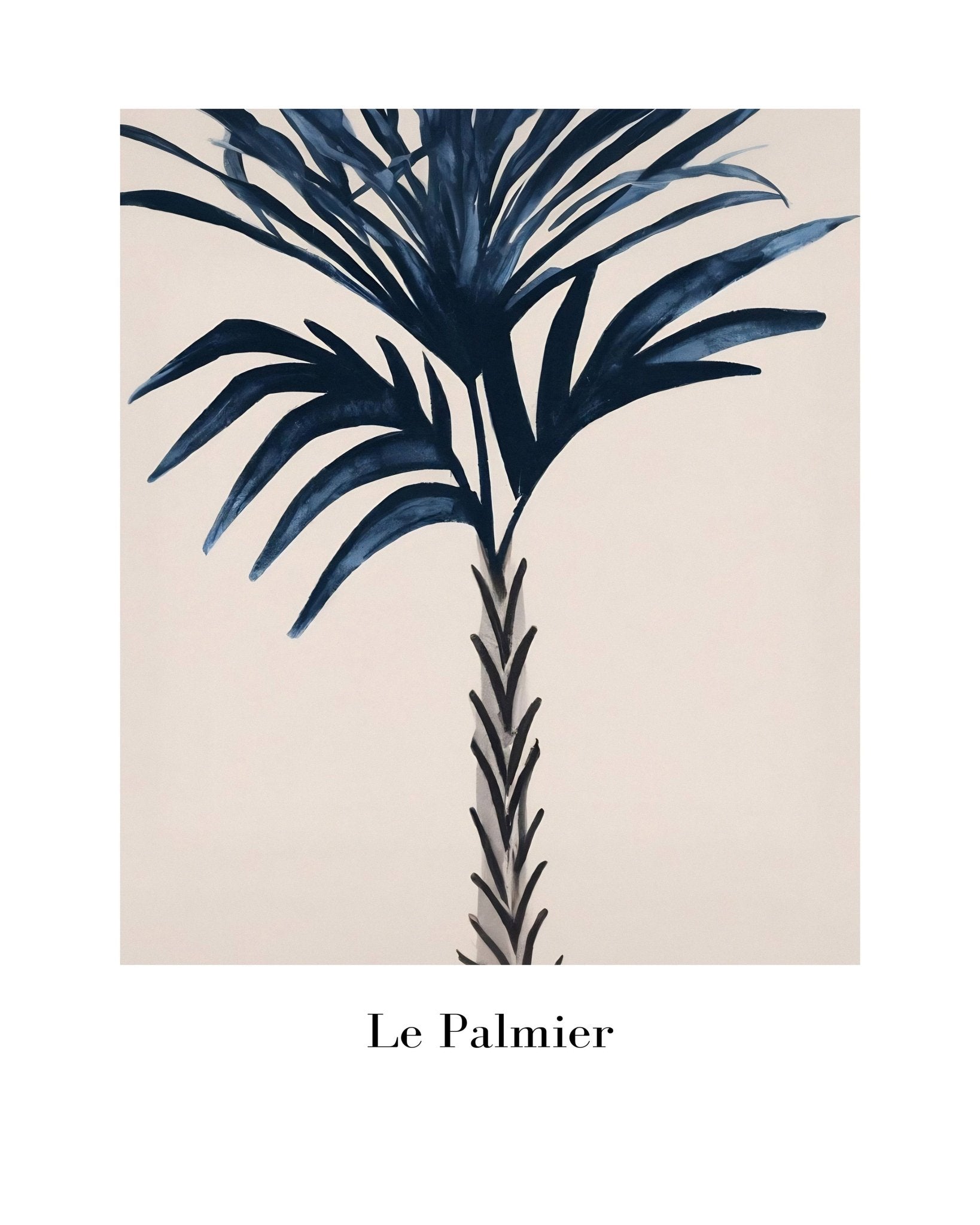 Indigo Palm Tree