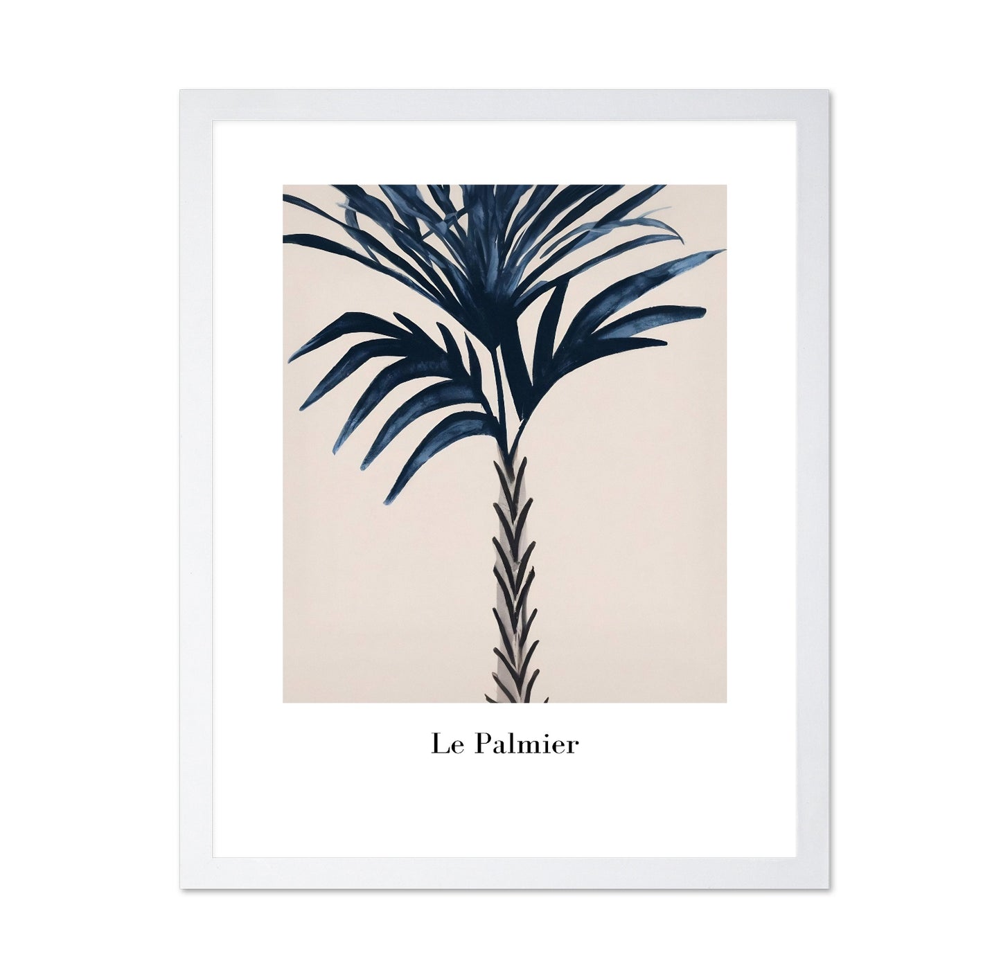 Indigo Palm Tree