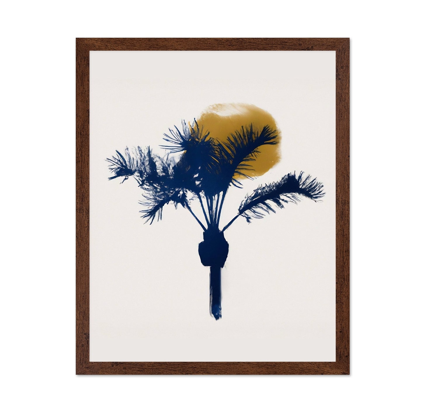 Sunset Palm Silhouette No1