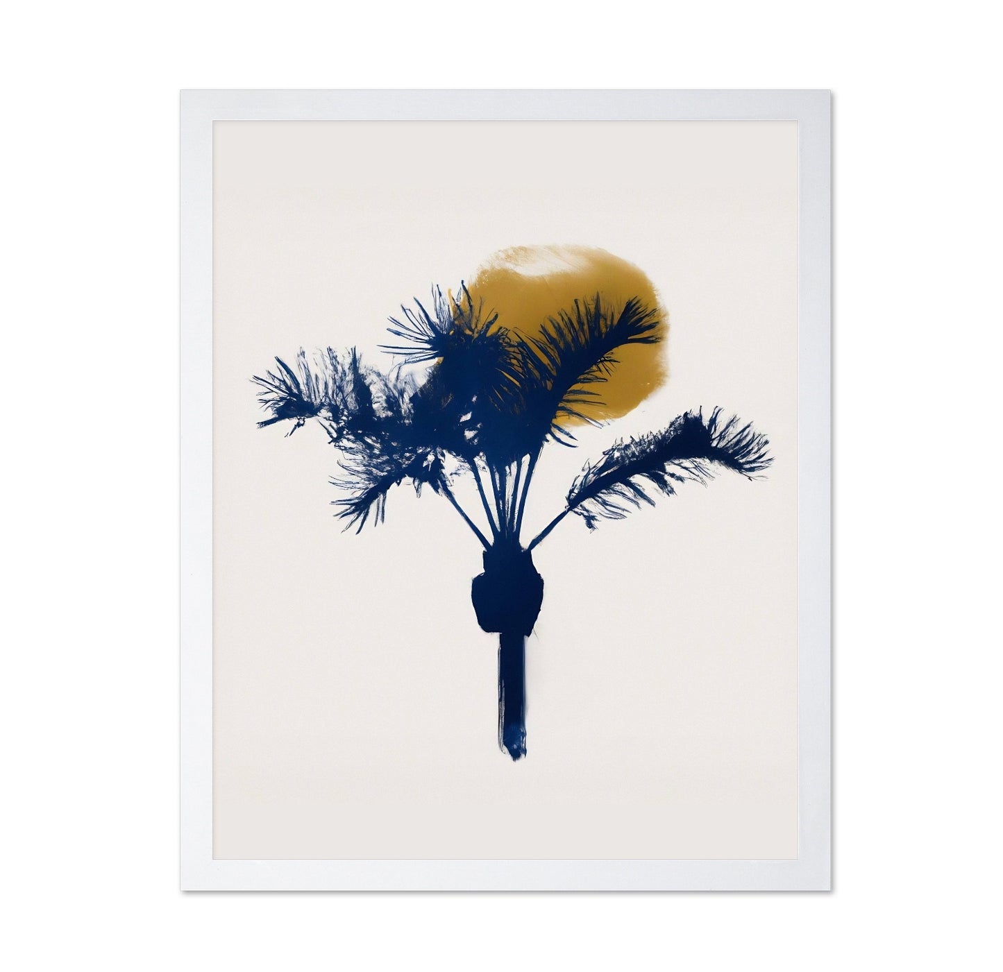 Sunset Palm Silhouette No1