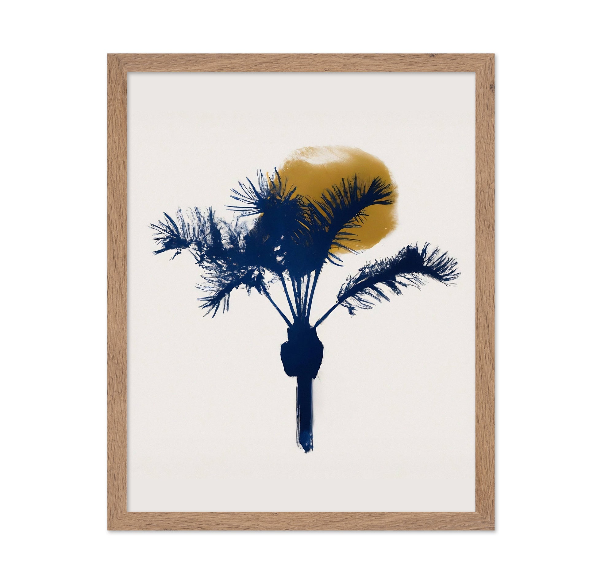 Sunset Palm Silhouette No1