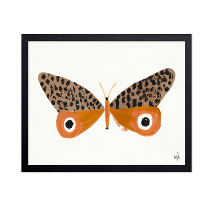 Abstract Butterfly Form