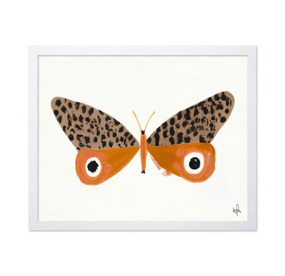 Abstract Butterfly Form
