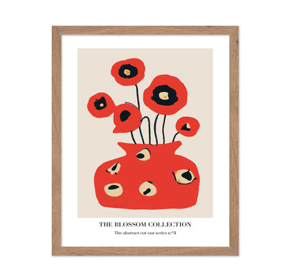 Red Blossom Vase