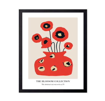 Red Blossom Vase