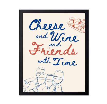 Cheese Wine Friends