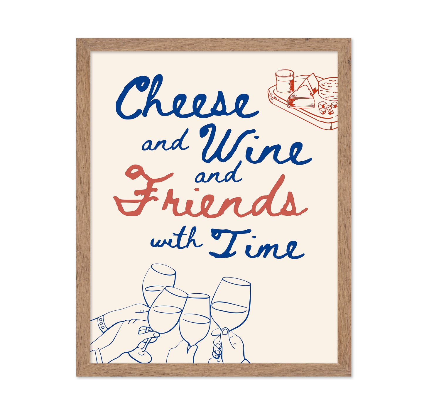 Cheese Wine Friends