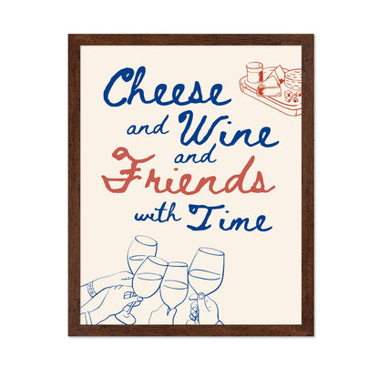 Cheese Wine Friends
