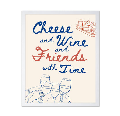 Cheese Wine Friends