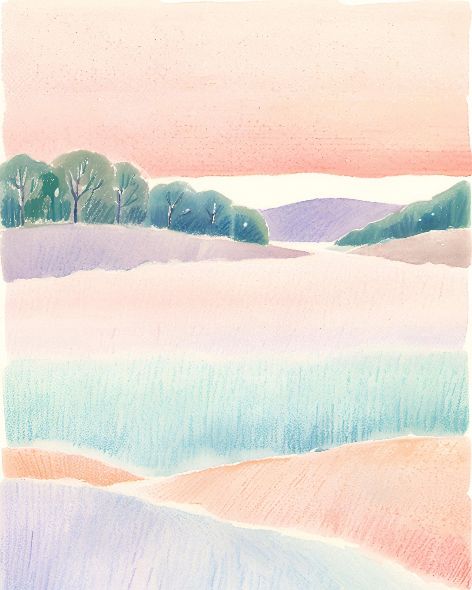 Pastel Landscape