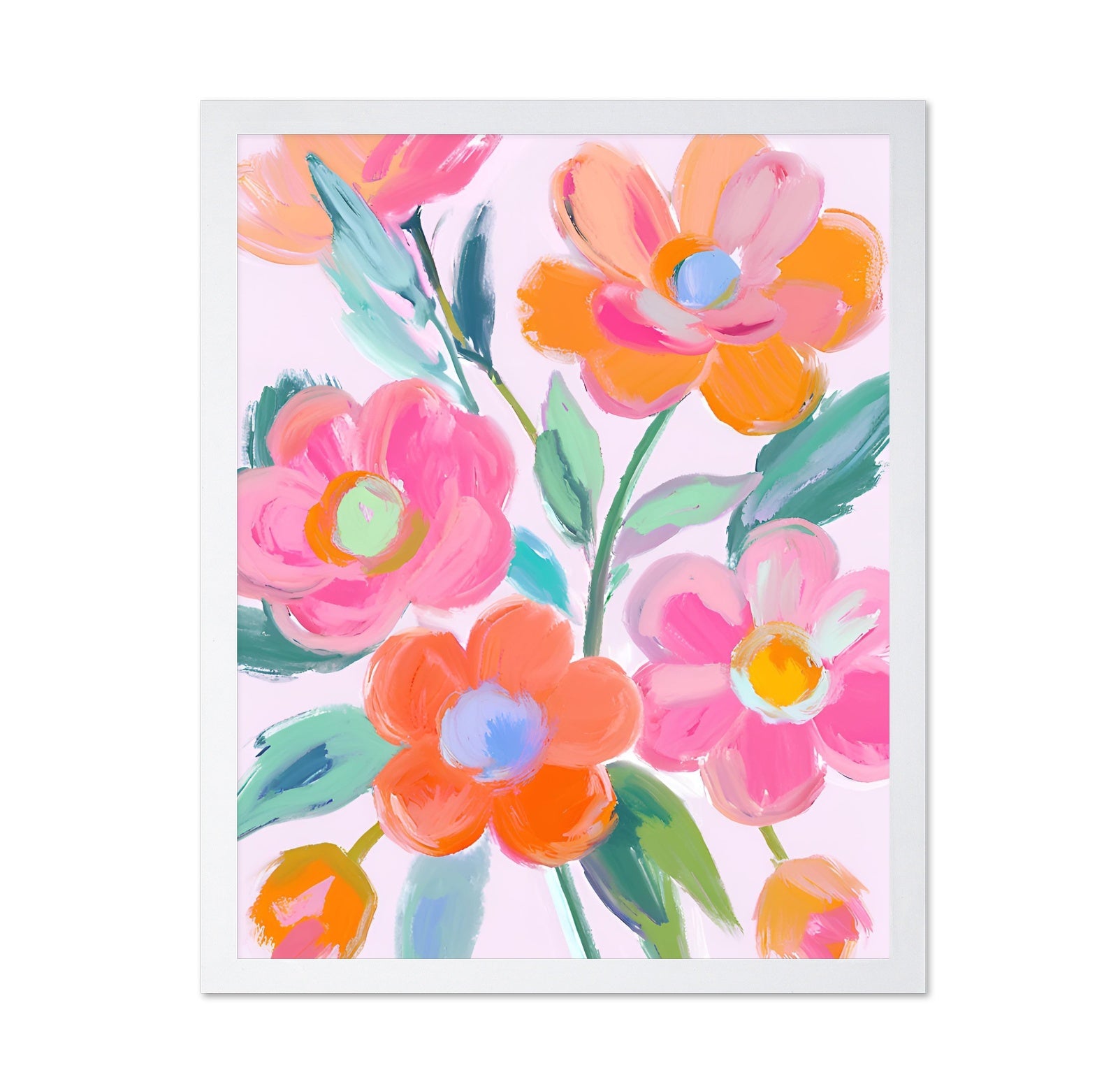 Abstract Floral Burst No1