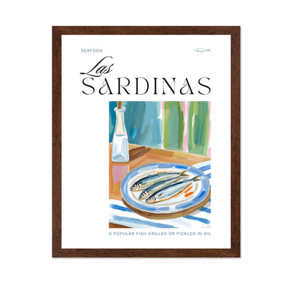 Sardine Plate Still Life No1