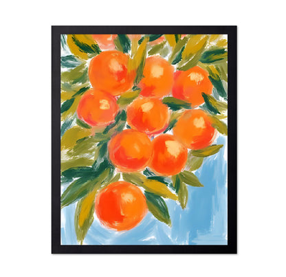 Orange Tree Painting