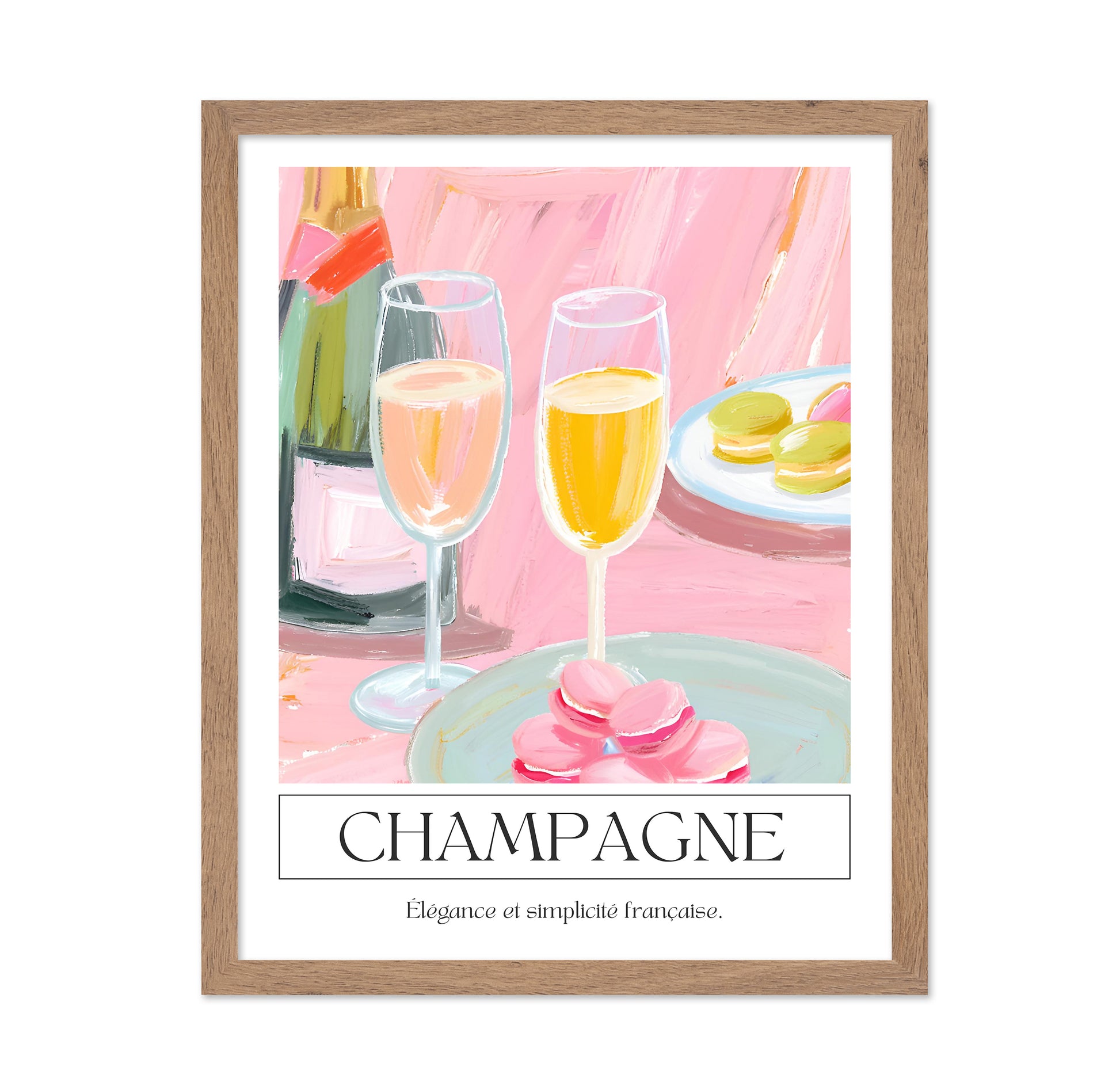 Champagne And Macarons