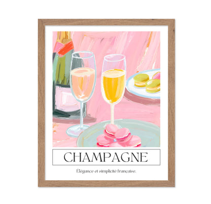 Champagne And Macarons