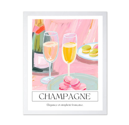 Champagne And Macarons