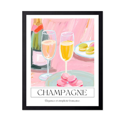 Champagne And Macarons