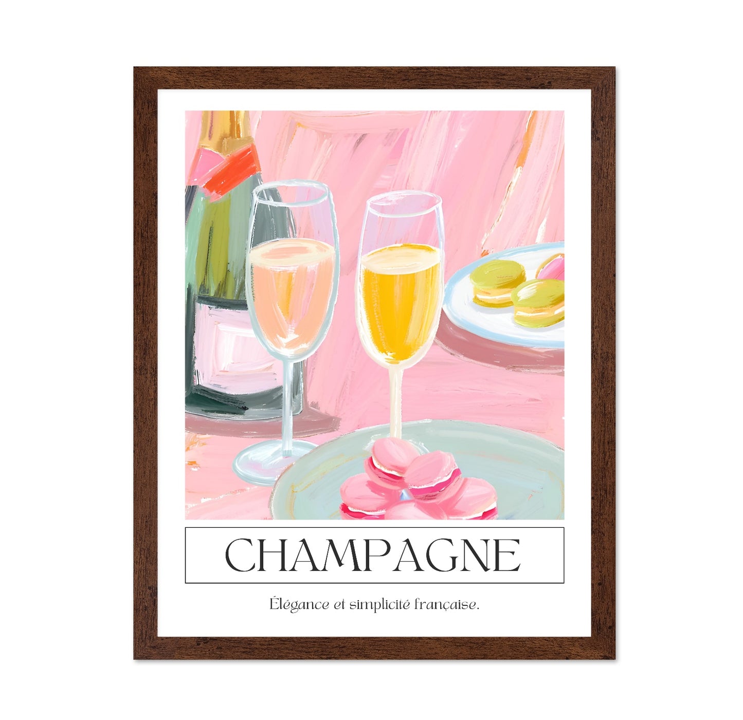 Champagne And Macarons