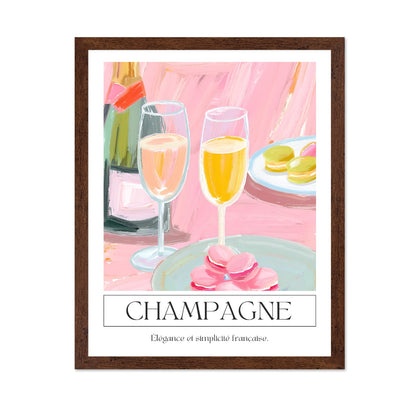 Champagne And Macarons