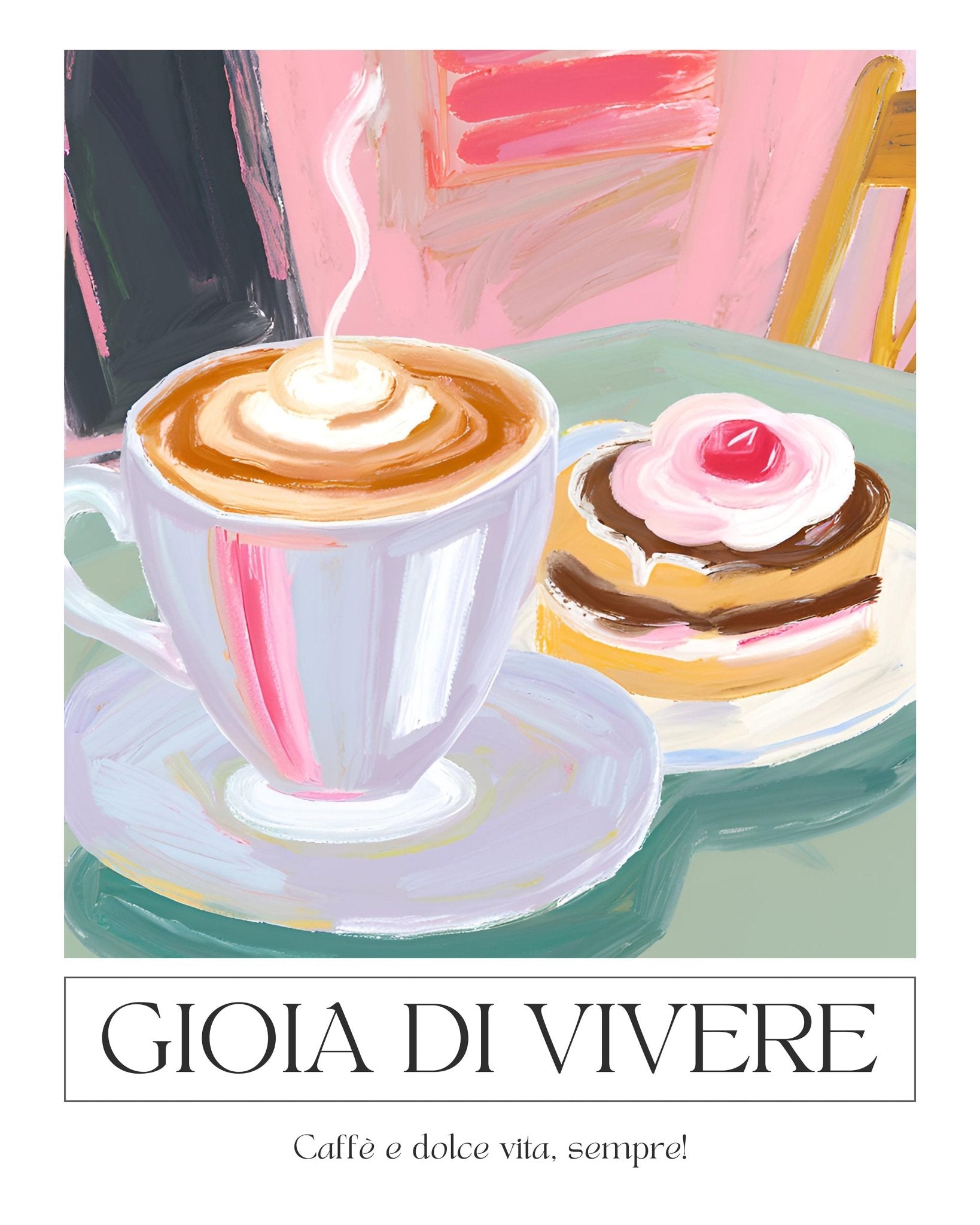Coffee And Cake Moment