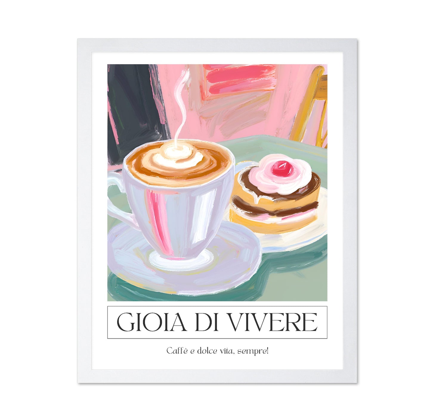 Coffee And Cake Moment