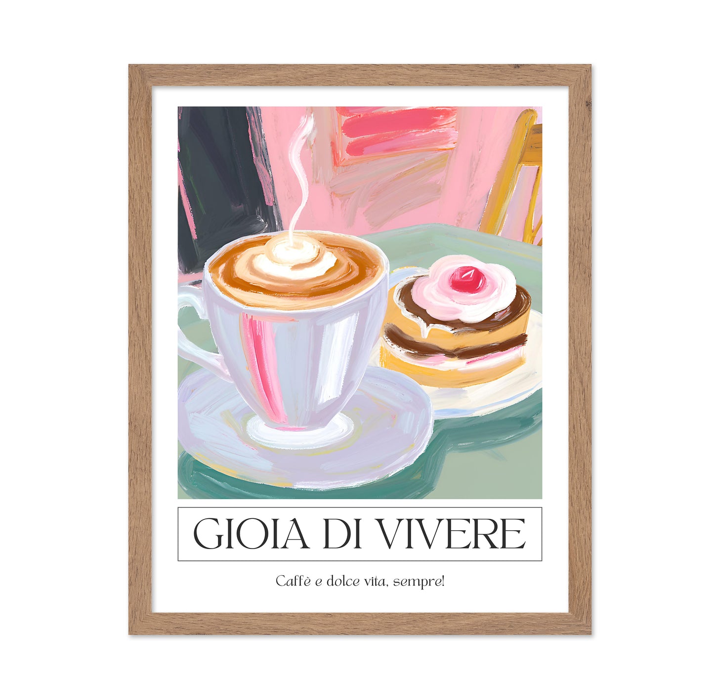Coffee And Cake Moment