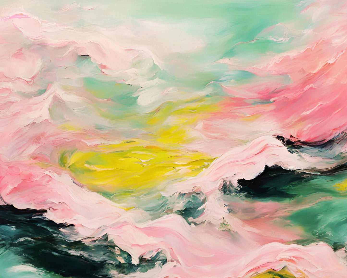 Pastel Ocean Flow