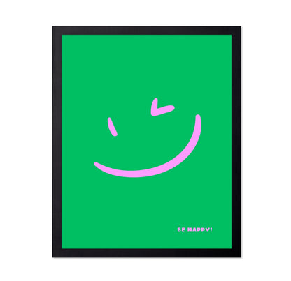 Happy Face Green