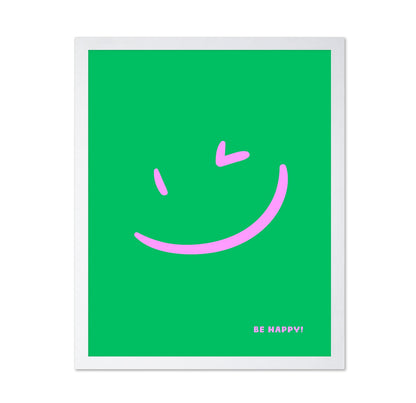 Happy Face Green