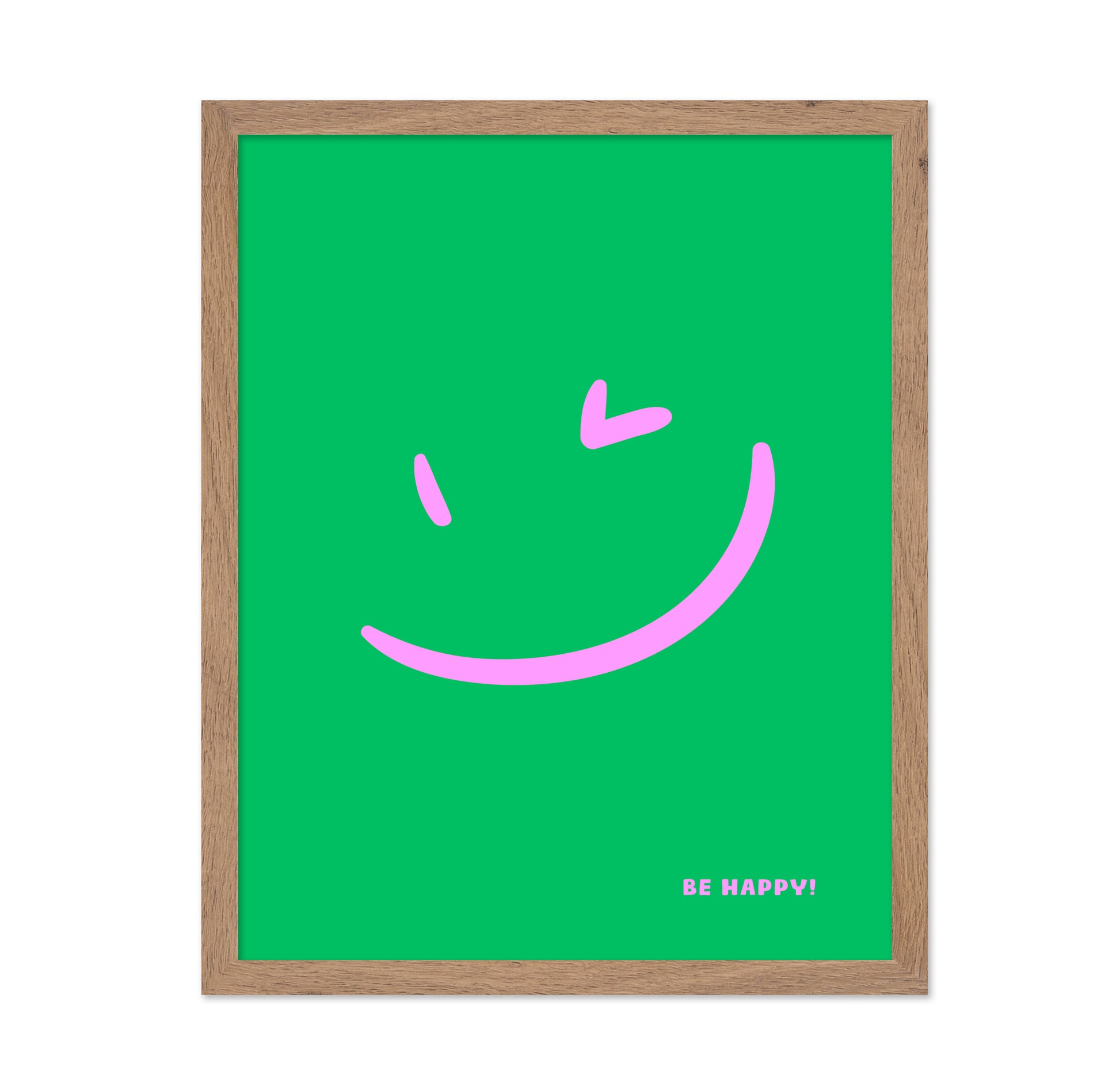 Happy Face Green