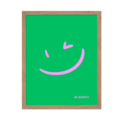 Happy Face Green