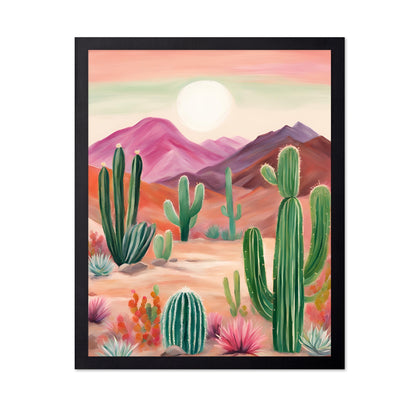 Colorful Desert Cactus