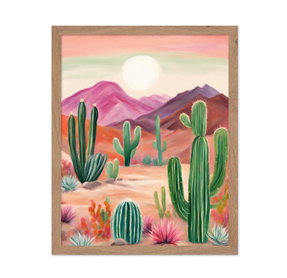 Colorful Desert Cactus