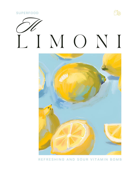 Fresh Lemon Poster