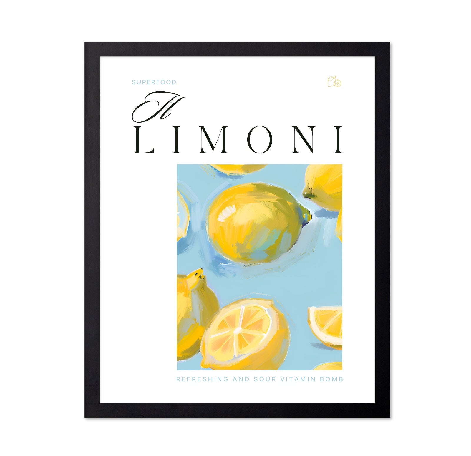 Fresh Lemon Poster