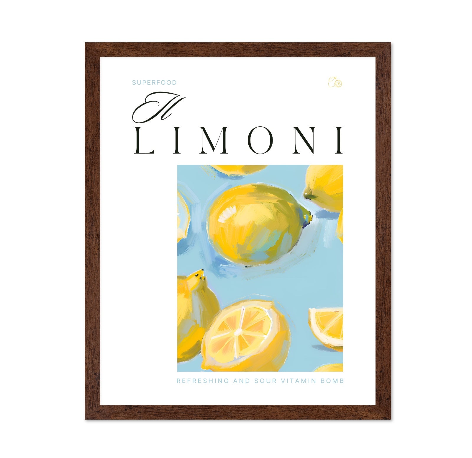 Fresh Lemon Poster