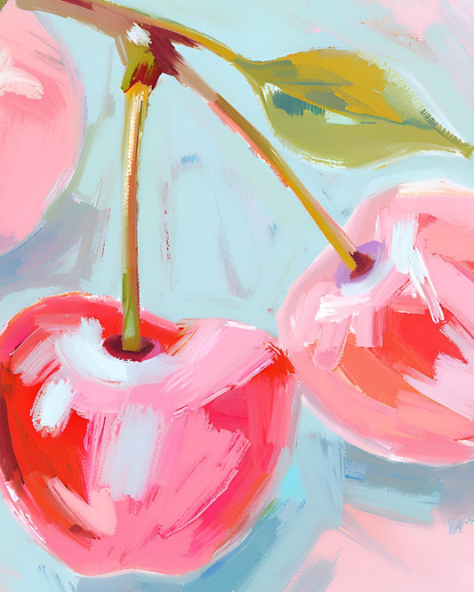 Pink Cherry Pair