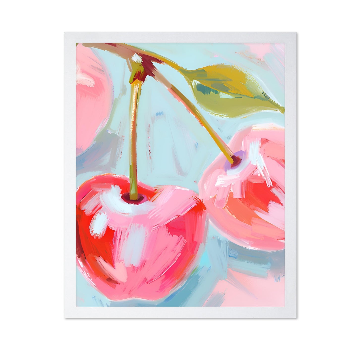 Pink Cherry Pair
