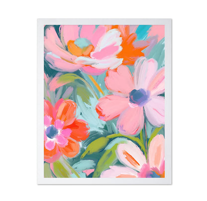 Pastel Garden Bloom