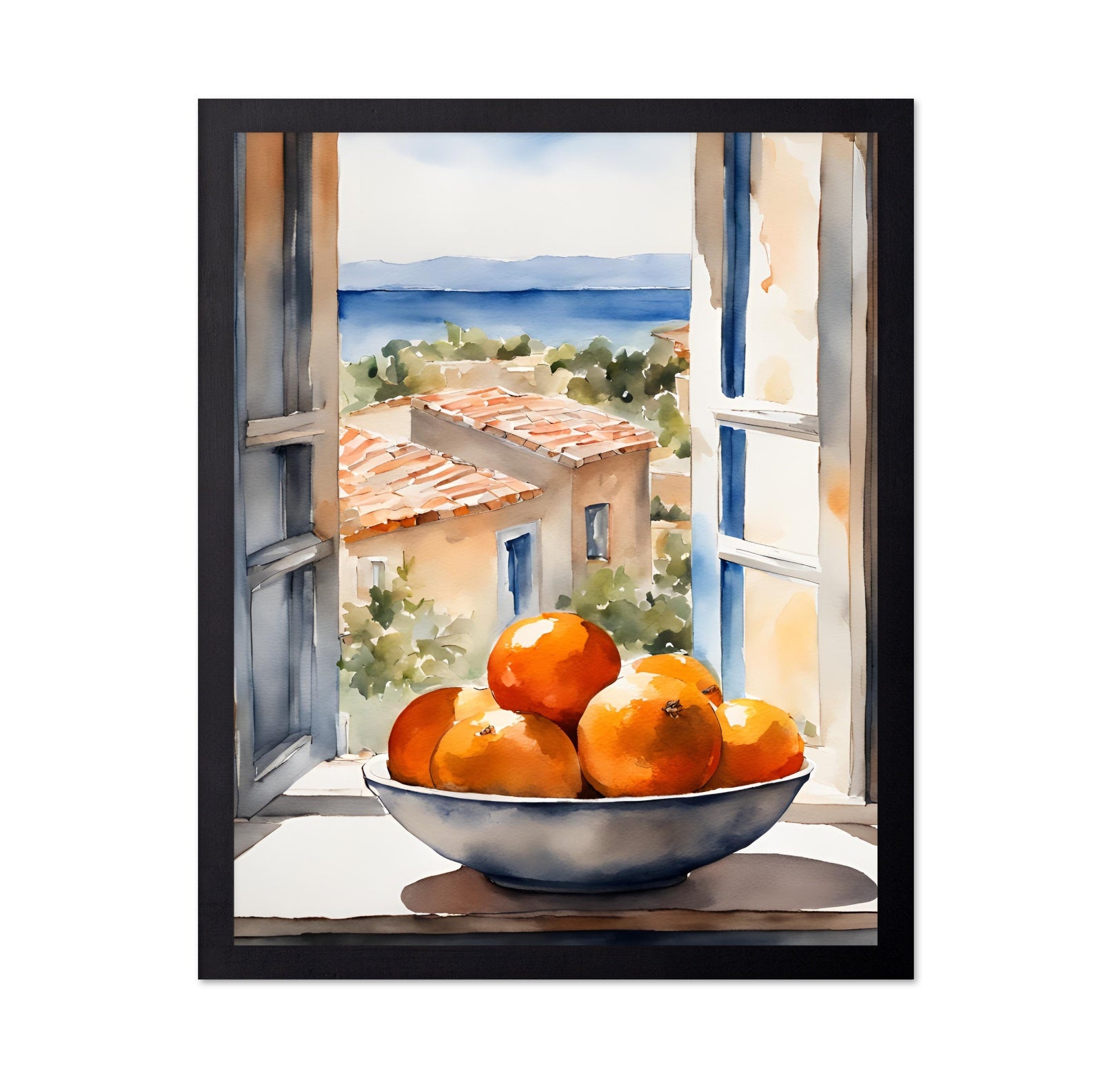 Oranges Window View