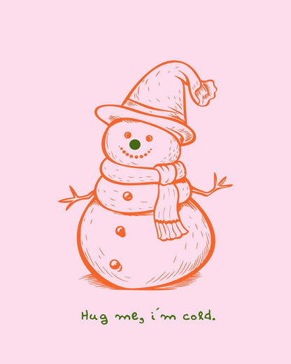 Cozy Snowman Hug