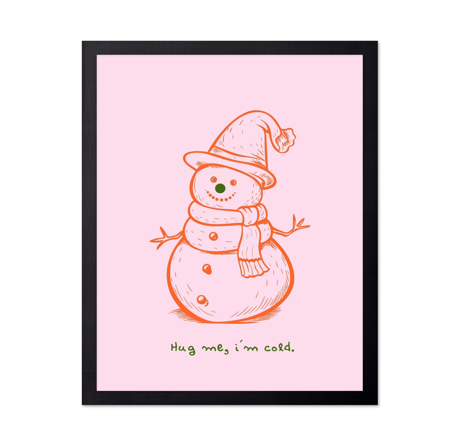Cozy Snowman Hug
