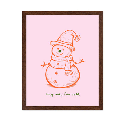 Cozy Snowman Hug